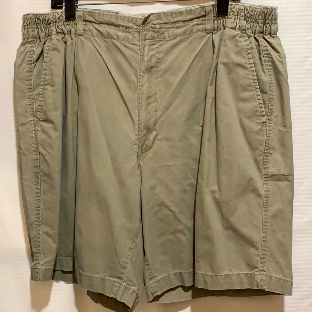 VINTAGE FLYERS KHAKI SHORTS SZ 42 100% COTTON